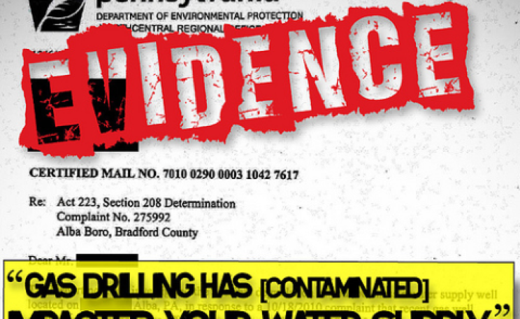 Fracking has contaminated your water supply