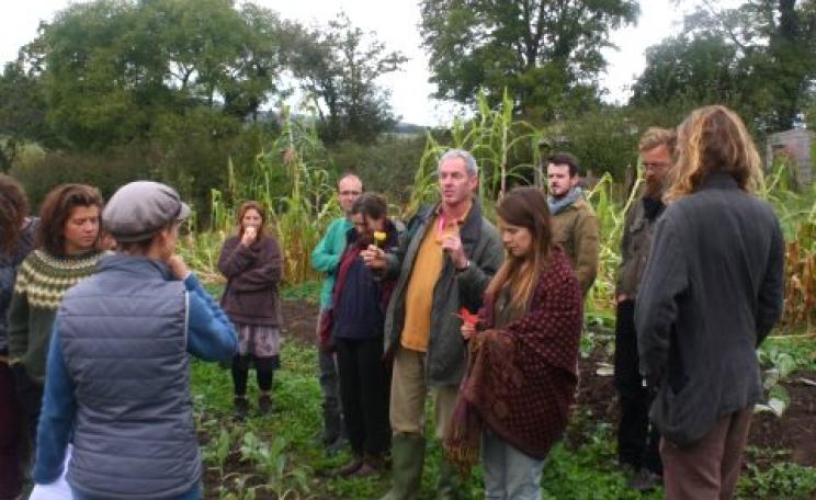 The launch of the South West Seed Savers Coop at Embercombe Farm. Photo: SWSSC.