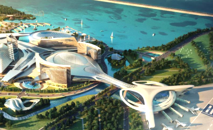 Isn't she lovely ... ! Incheon International Airport Corporation (IIAC) has reached agreement with the US-based Mohegan Tribal Gaming Authority to develop, build and operate a 'first-of-its-kind gateway entertainment city' in South Korea integrated with a