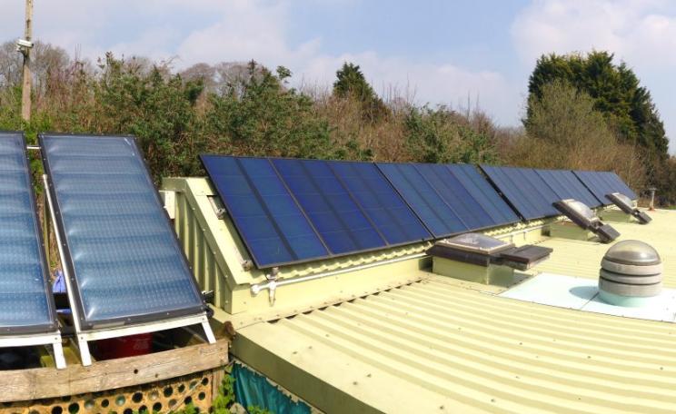 The Earthship at Stanmer Park, just outside Brighton, East Sussex, UK. Photo: Esa Ruoho via Flickr (CC BY-NC).