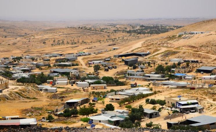 The Bedouin village of Umm al Hiran, scheduled for demolition after a Supreme Court judgment that its residents rights would not be violated by their forced eviction to make way for a Jewish town. Photo: 7amleh.org.