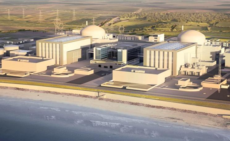 Hinkley C as it would look, if ever built: 'like building a cathedral inside a cathedral', says one nuclear engineer. Artwork: EDF.