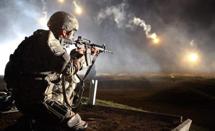 A member of the National Guard - a department which costs over $8 billion a year. Photo: DVIDSHUB via Flickr (CC BY)