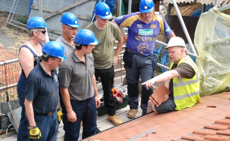 If the unions were so bothered about jobs, they should be supporting renewables, not nuclear. But could it be that those are the 'wrong kind of jobs' - not unionised ones? Photo: Centre for Alternative Technology (www.cat.org.uk) via Flickr (CC BY).