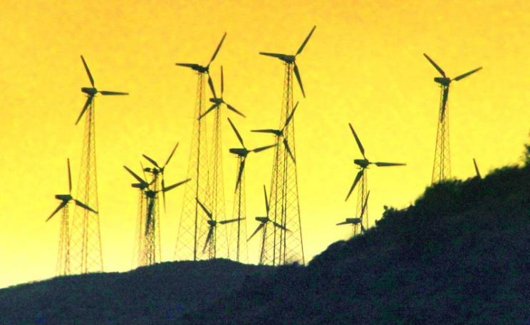 Wind farm in India. Photo: Sundaram + Annam via Flickr (CC BY-NC-SA).