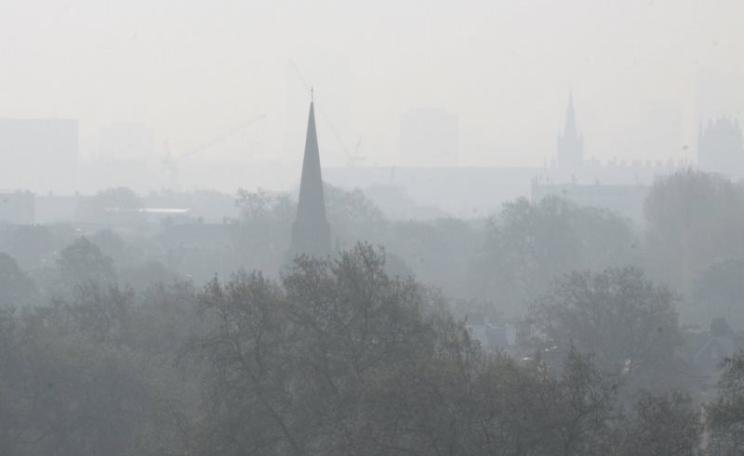 This smog, seen over London from Primrose Hill, is unlawful. But how to stop it if you can't take the government to court? Photo: Luton Anderson via Flickr (CC BY-SA).