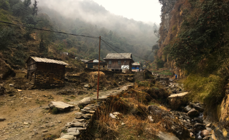 Nepal village near Annapurna (c) Robyn Wilson